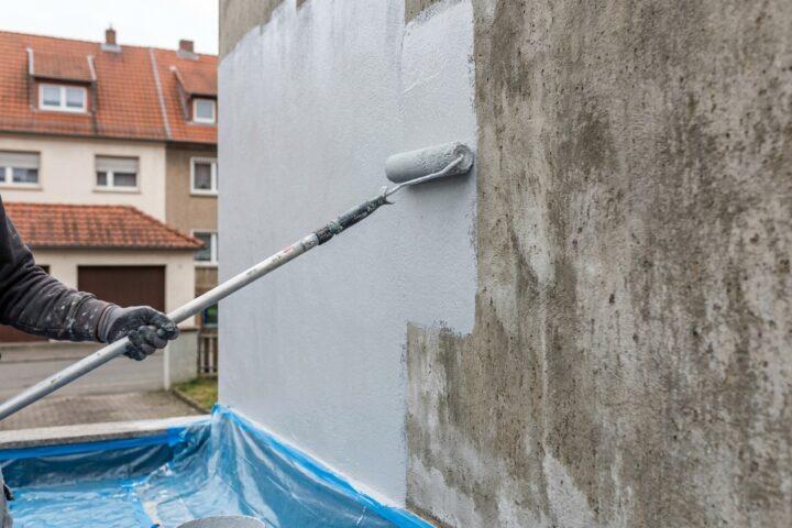 Peinture extérieure béton : le guide complet