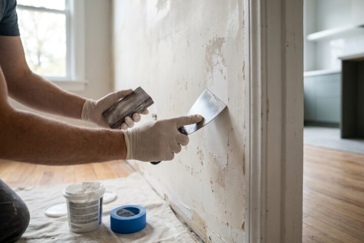 Préparer un mur déjà peint avant peinture (guide)